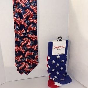 Roberto C American flag Hi/D ABC oh men’s patriotic socks